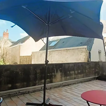 La Terrasse, T2 Proche Gare, Wifi, Tv Hd, Grande Terrasse Lägenhet *