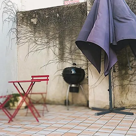 La Terrasse, T2 Proche Gare, Wifi, Tv Hd, Grande Terrasse Lägenhet